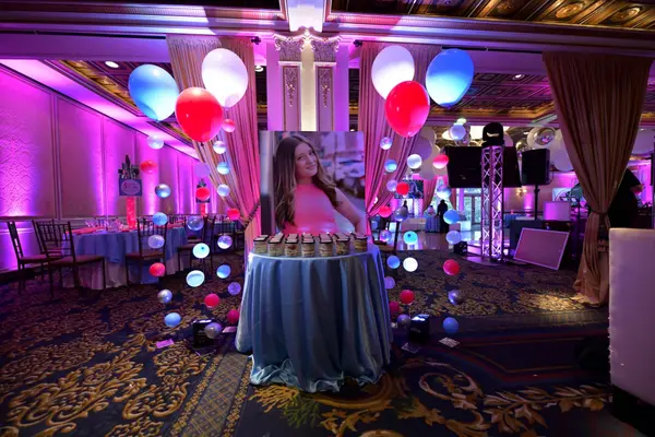Bat Mitzvah Seating Card Display