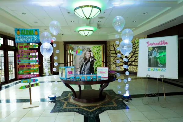 Beach Themed Entrance Decor