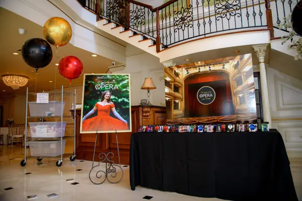 Opera House Seating Card Display