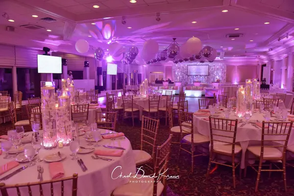Pink Bat Mitzvah Party Room