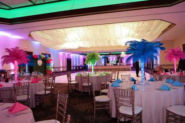 Tropical Themed Bat Mitzvah