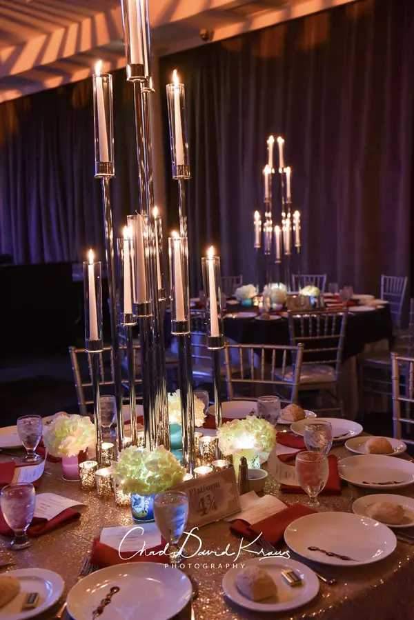 Candelabra Floral Centerpiece