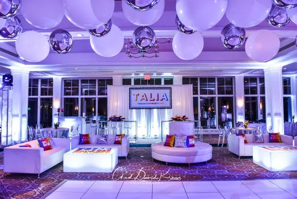Tropical Themed LED Lounge