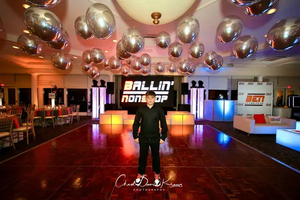Metallic Silver Ceiling Orbz