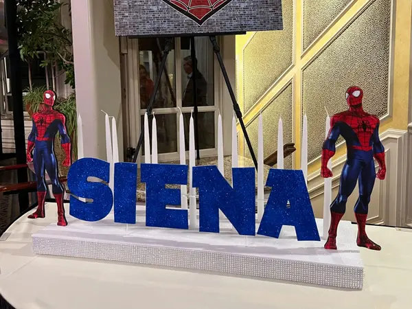 Spiderman Candle Lighting Display