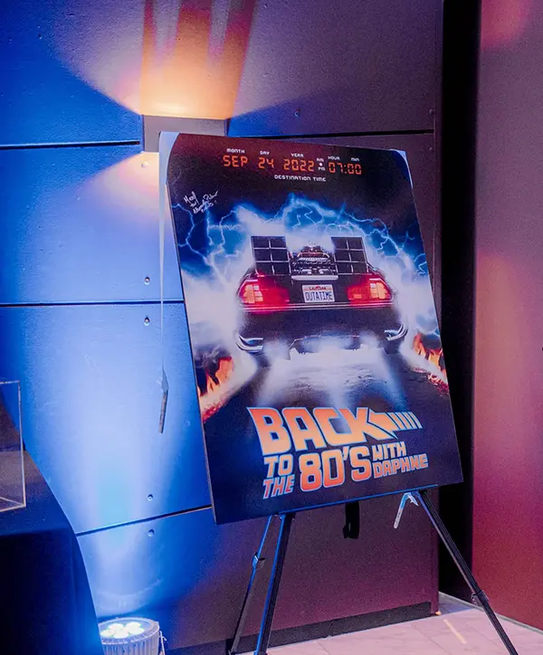 Back to the Future Welcome Sign