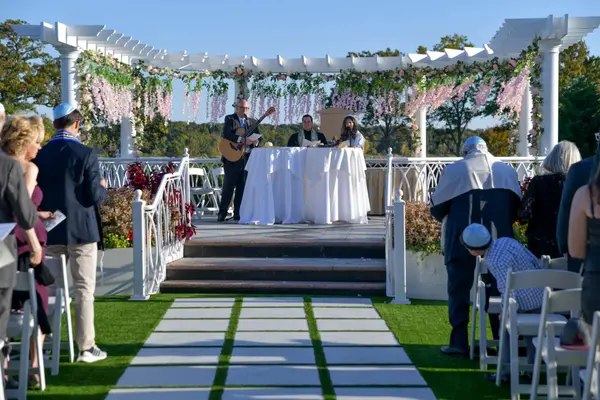 Floral Gazebo Decor