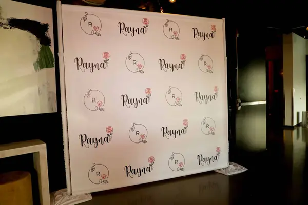 Rose Themed Step and Repeat