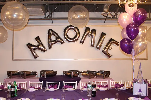 Mylar Name in Balloons
