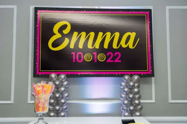 Candy Themed Name Sign