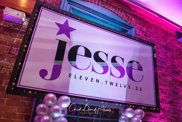 Bat Mitzvah Logo Sign