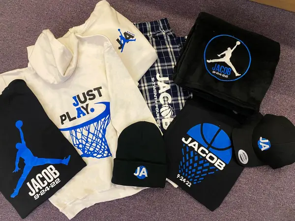 Basketball Themed Bar Mitzvah Swag