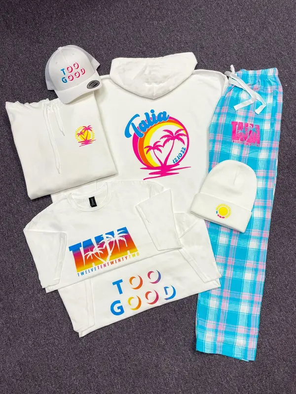 Beach Themed Bat Mitzvah Swag