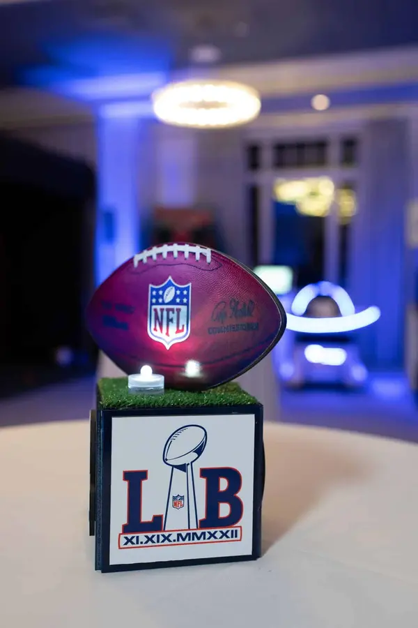 Mini Giants Football Centerpieces
