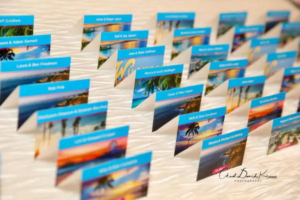Beach Themed Place Cards