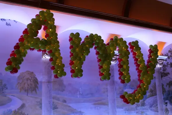 Bat Mitzvah Name in Balloons