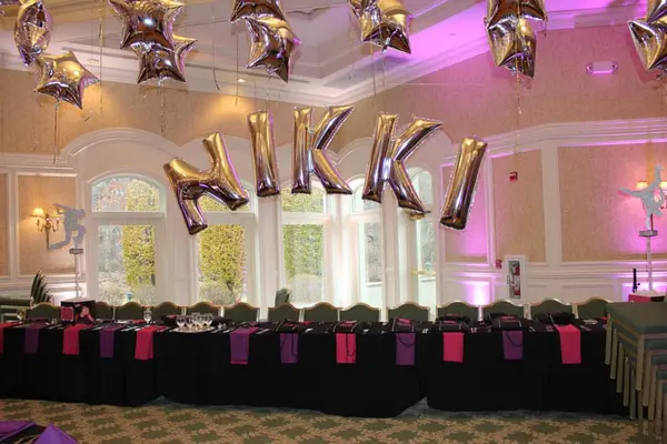 Mylar Name in Balloons