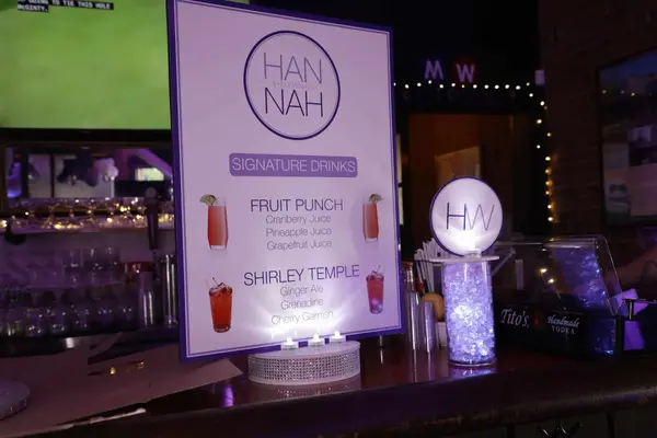 Bat Mitzvah Drink Sign