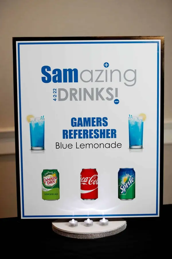 Signature Drink Sign