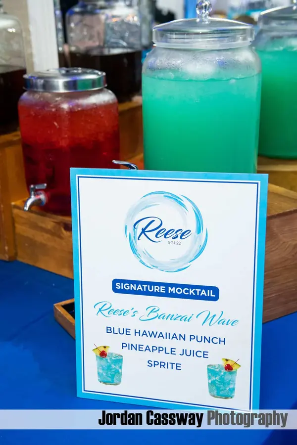 Swim Themed Drink Sign