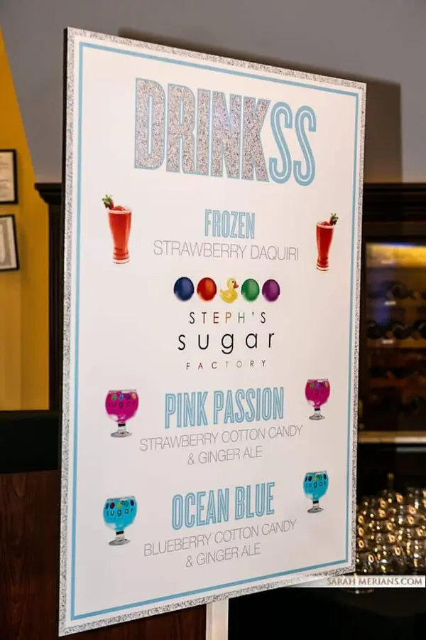 Custom Drink Sign