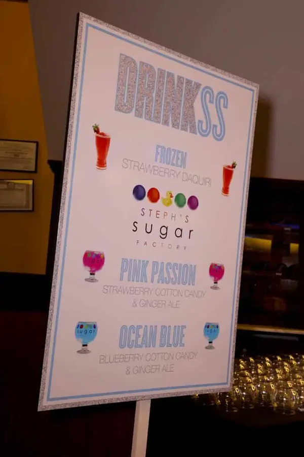 Custom Drink Sign