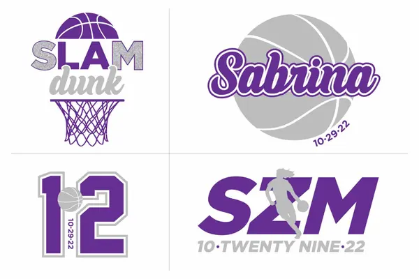 Basketball Bat Mitzvah Logo Design