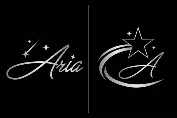 Galaxy Bat Mitzvah Logo Design