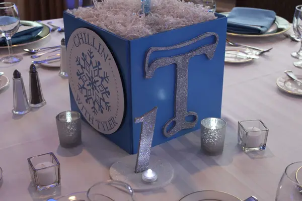 Winter Themed Photo Cube