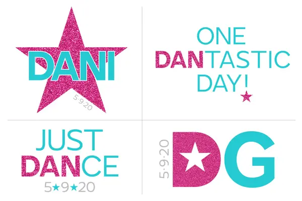 Star Themed Bat Mitzvah Logo