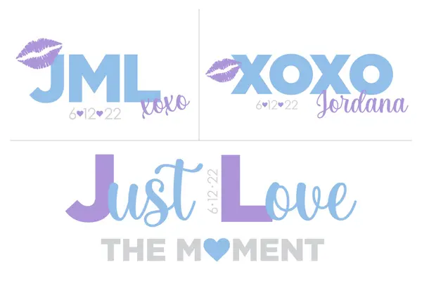 Hearts and Kisses Logo