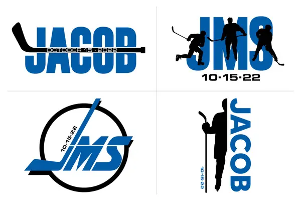 Hockey Themed Logos