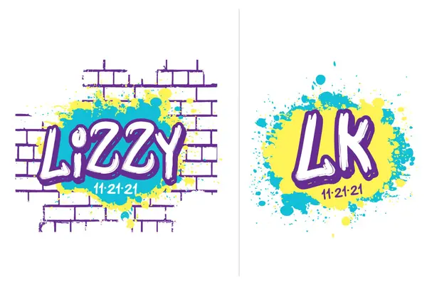 Graffiti Themed Bat Mitzvah Logo