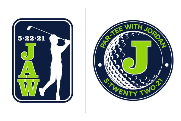 Golf Themed Bar Mitzvah Logo