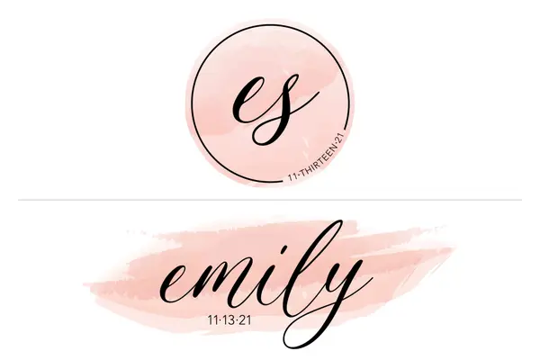 Watercolor Themed Logo