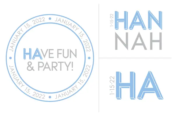 No Theme Bat Mitzvah Logo