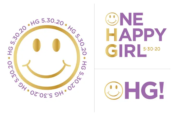 Smiley Face Themed Logo
