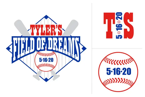 Baseball Themed Logo Design