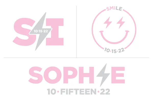 Smiley Face/Lightning Bolt Logo